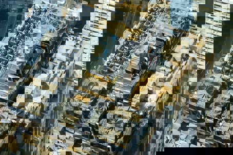 hvac units on building roof